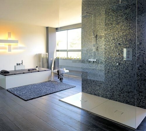 Glass mosaic tiles in your home