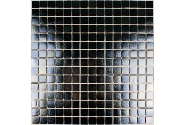 GRAPHITE 20x20x4xmm Glass Mosaic CLEARANCE GRAPHITE 20x20x4xmm Glass Mosaic CLEARANCE