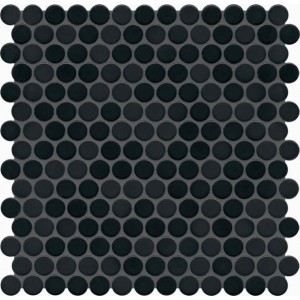 Jasba Loop Night Black Circular Mosaic 